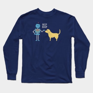 Beep Boop Long Sleeve T-Shirt